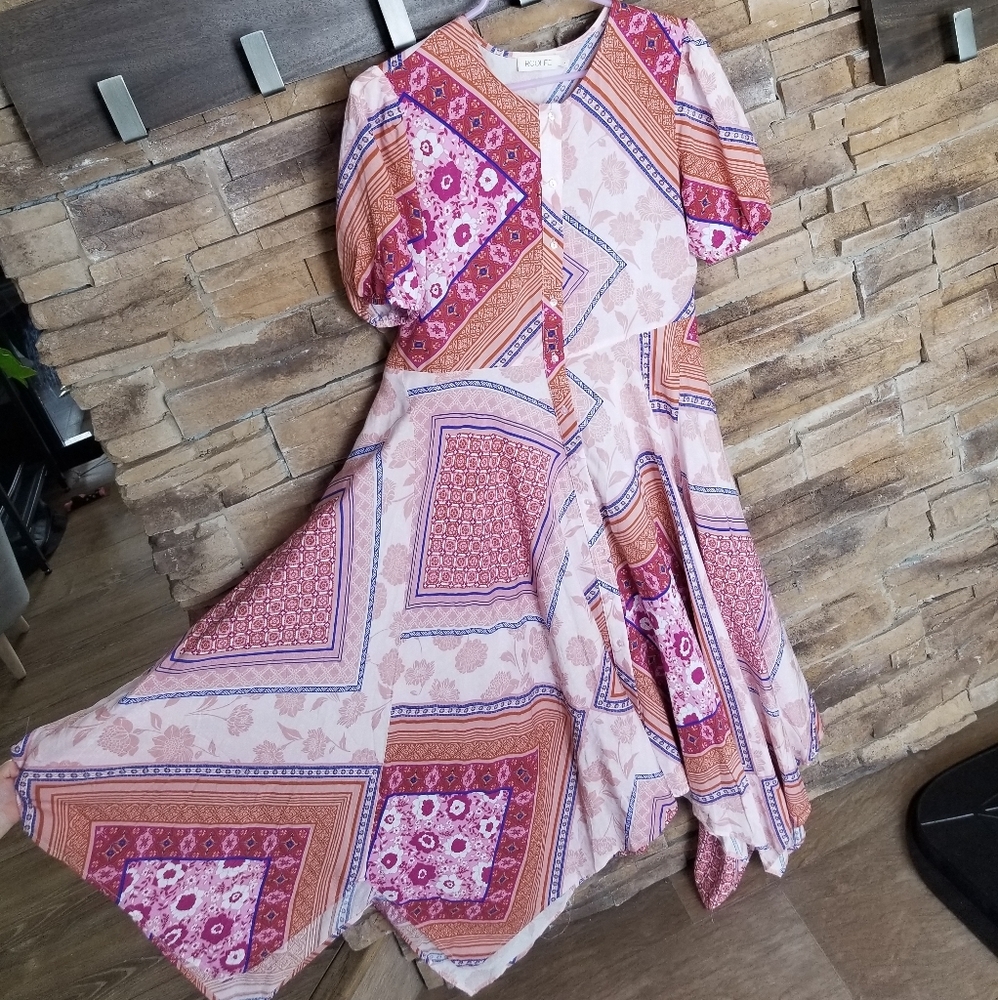 Mia Louis Detail Dress from Roolee